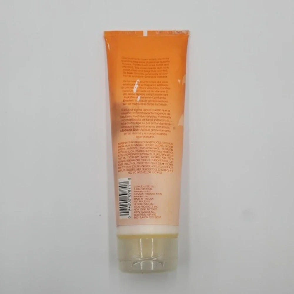 Avon Wonder Butterfly Petals Body Cream 8.4 Fl Oz 2012 New Rare Discontinued